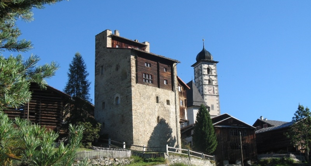 Ferienwohnung Chisti Lumerins - Ansicht Sommer