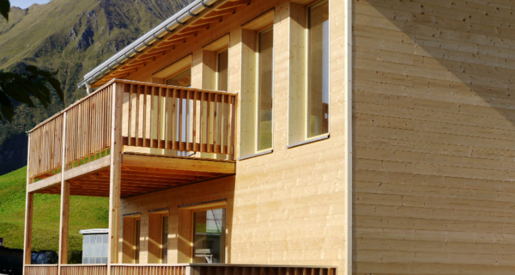 Ferienhaus Biobuchli - Ansicht Sommer