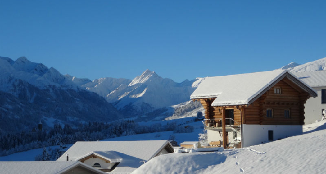 Ferienwohnung Canategia Vock - Ansicht Winter