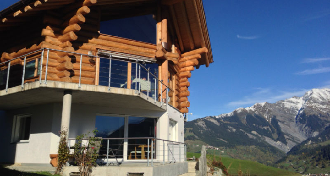 Ferienwohnung Canategia Vock - Ansicht Sommer