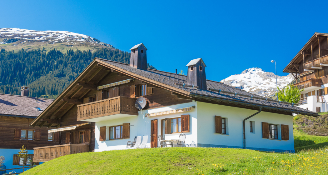 Casa Panorama, Brigels, Kuhn, Aussenansicht