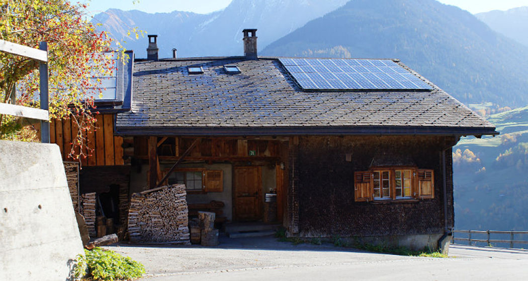 Ferienhaus Casa Collenberg - Ansicht Sommer