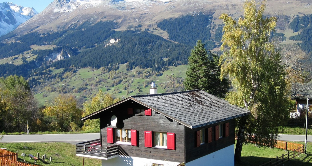 Ferienhaus Sunnegg - Ansicht Sommer