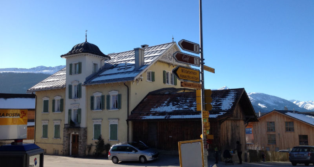 Casa Latour, Brigels, Theus, Aussenansicht