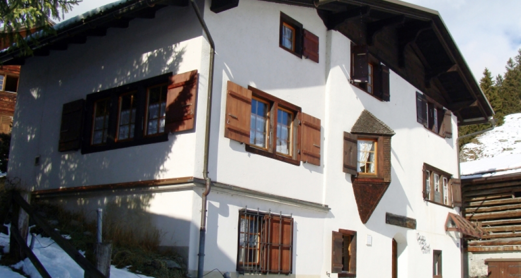 Casa Cuort, Brigels, Mathis, Aussenansicht