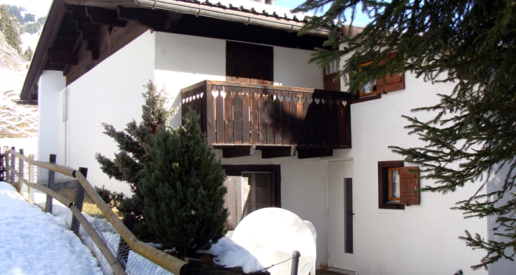 Casa Cuort, Brigels, Mathis, Aussenansicht