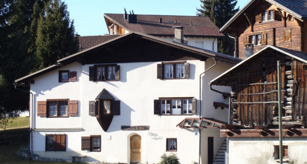 Casa Cuort, Brigels, Mathis, Aussenansicht