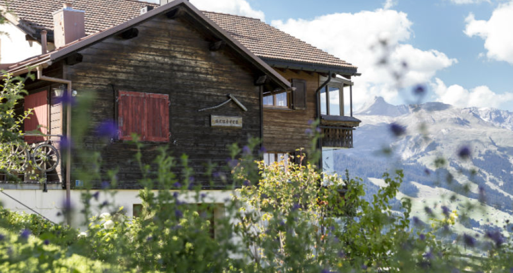 Ferienwohnung Scudera Walder - Ansicht Sommer Ferienwohnung Scudera Walder - Ansicht Sommer