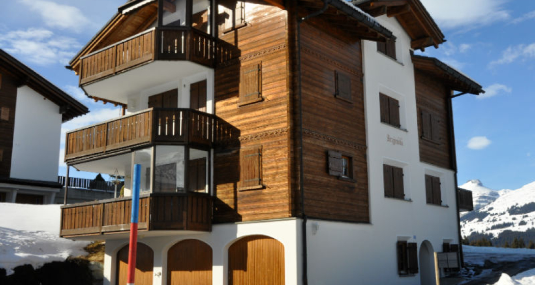 Ferienwohnung Arzgruoba, Missanenga - Ansicht Winter