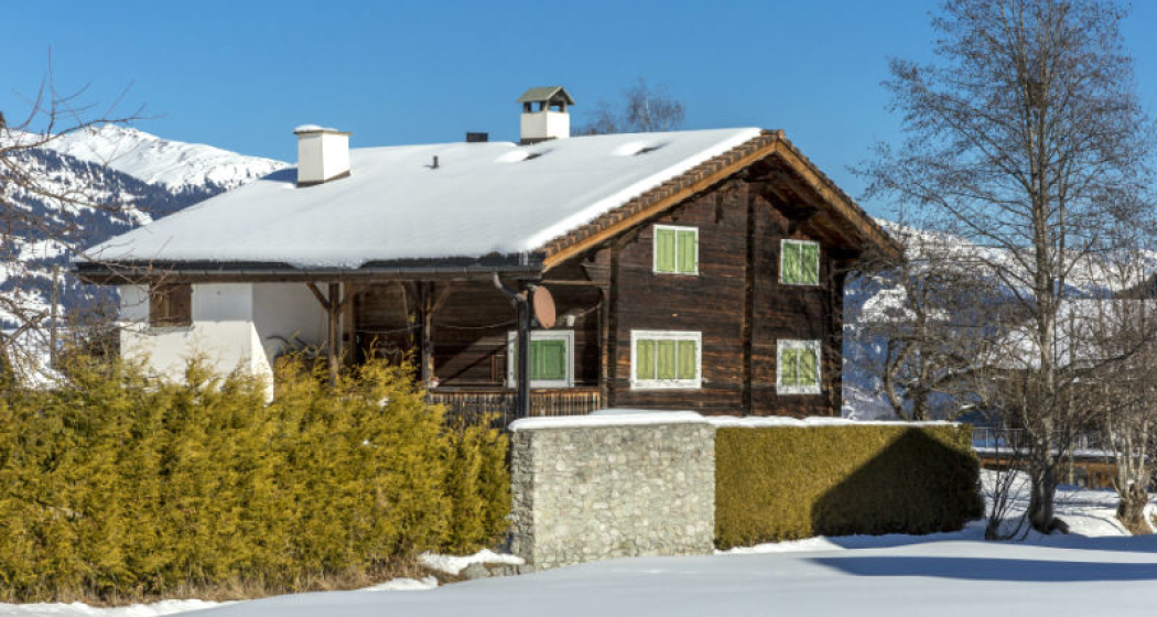 Ferienwohnung Hüsli - Ansicht Winter