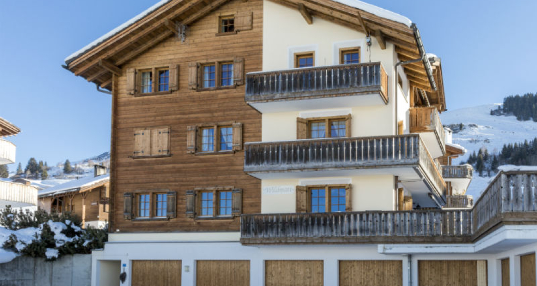 Haus Wildmatt Ammann Miraniga - Hausansicht Winter