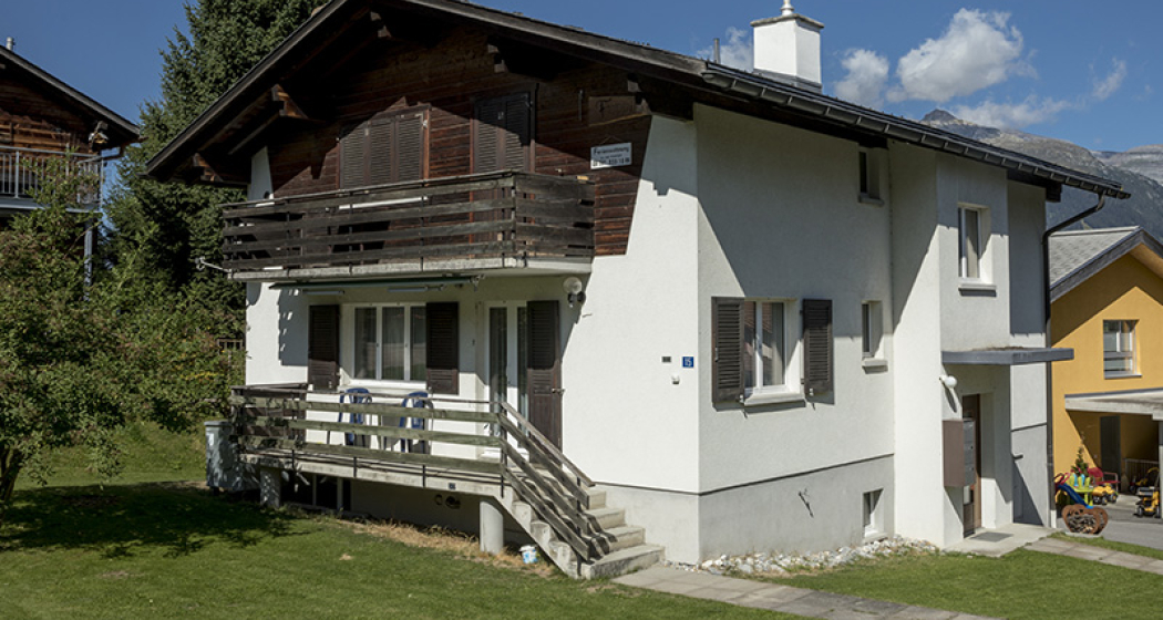 Ferienwohnung Foppihüs - Ansicht Sommer