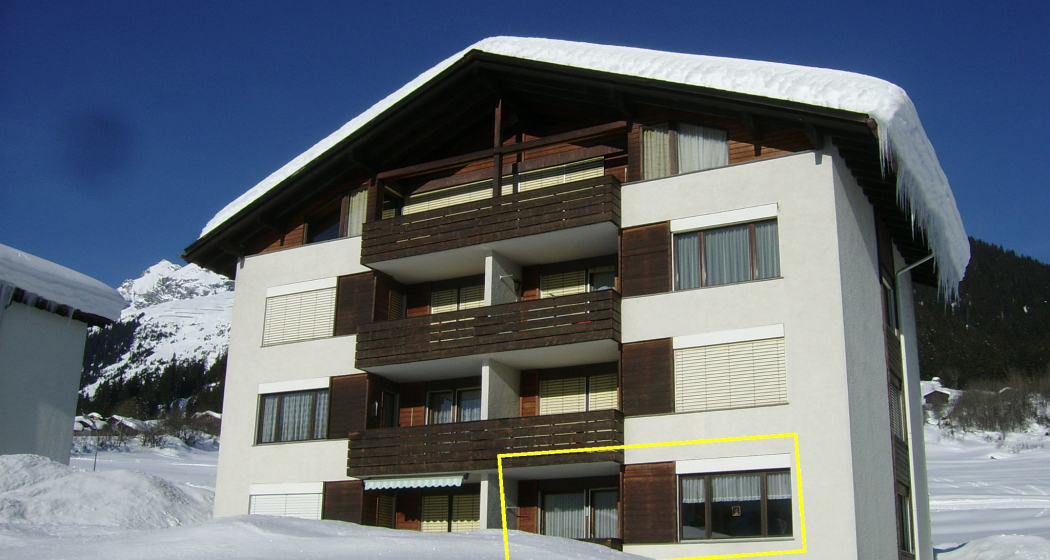 Ferienwohnung Anita 1 - Ansicht Winter