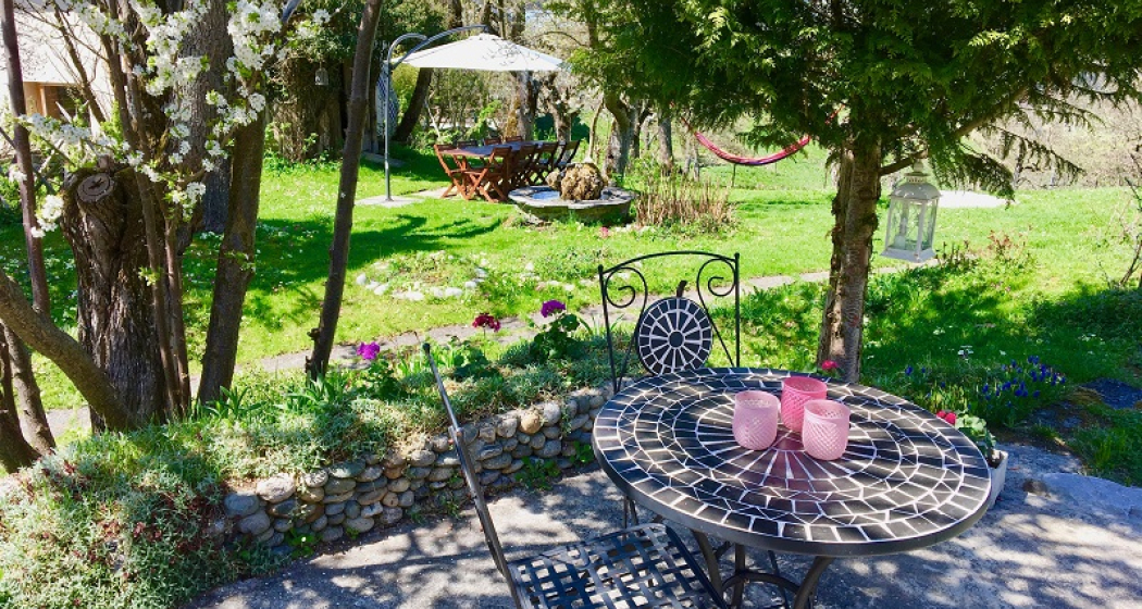 Ferienhaus Casa - Marili Sitzplatz