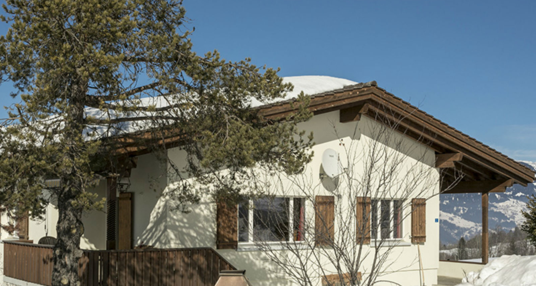 Ferienhaus Sand - Aussenansicht Winter
