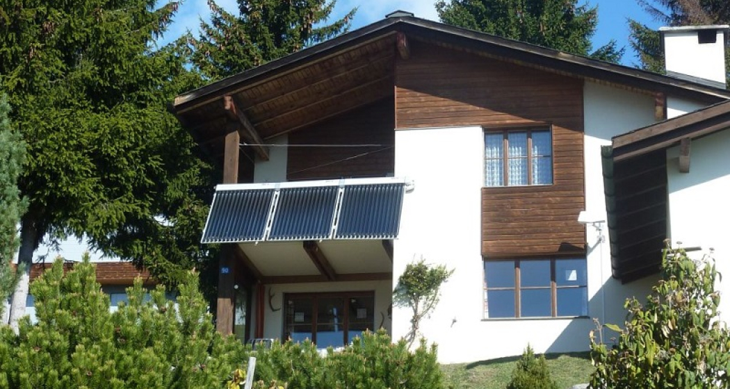 Ferienwohnung Arnika Montana, Brigels, Schütterle, Aussenansicht