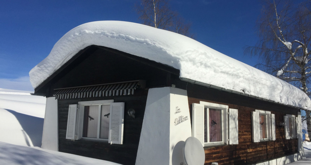 Ferienhaus La Collina- Ansicht Winter Ferienhaus La Collina- Ansicht Winter