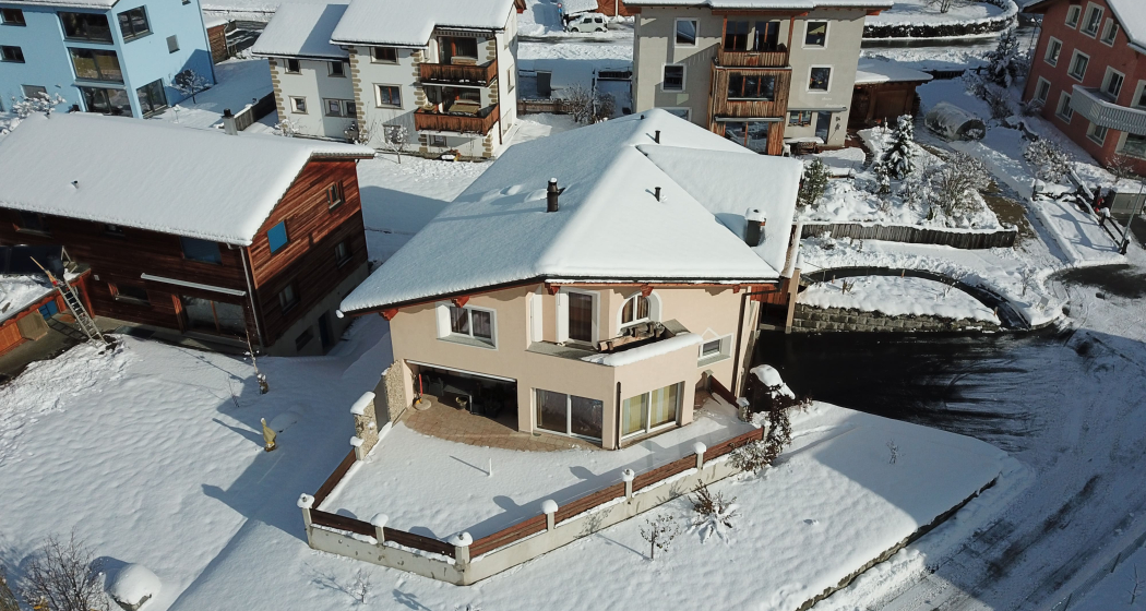 Haus Ruzön 193 im Winter