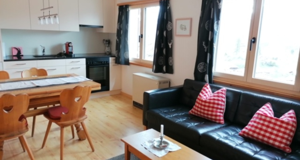 Wohnbereich mit Küche