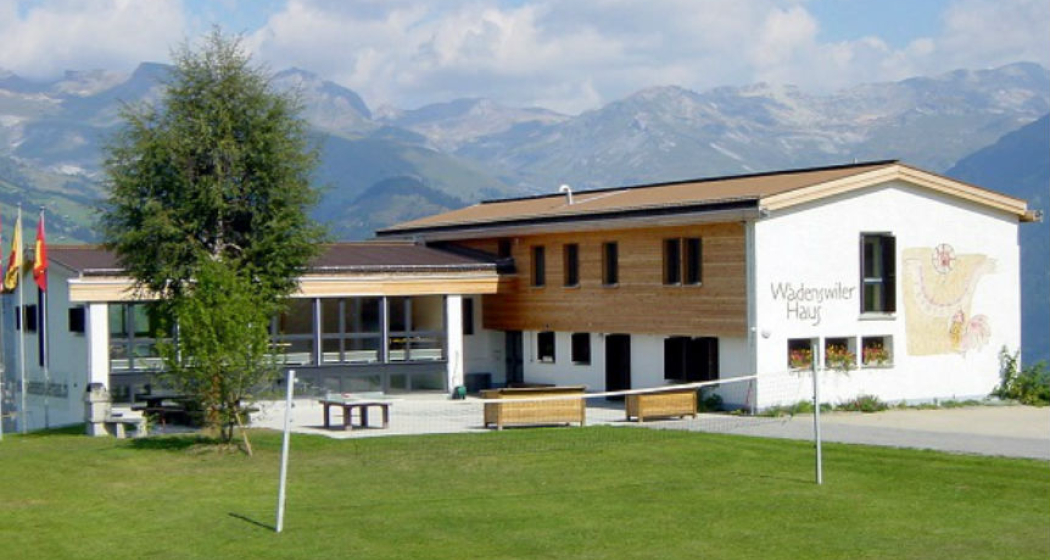 Wädenswilerhaus, Obersaxen-Miraniga - Anisicht Sommer