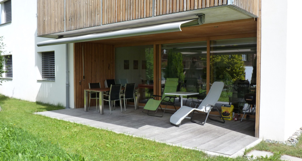 Aussenansicht, Ferienwohnung Schwarzenbach, Tschuppina