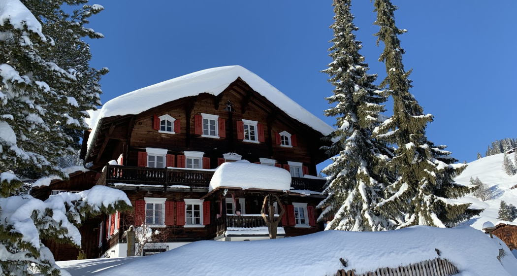 Chalet Riedji Furna Ferien Graubünden