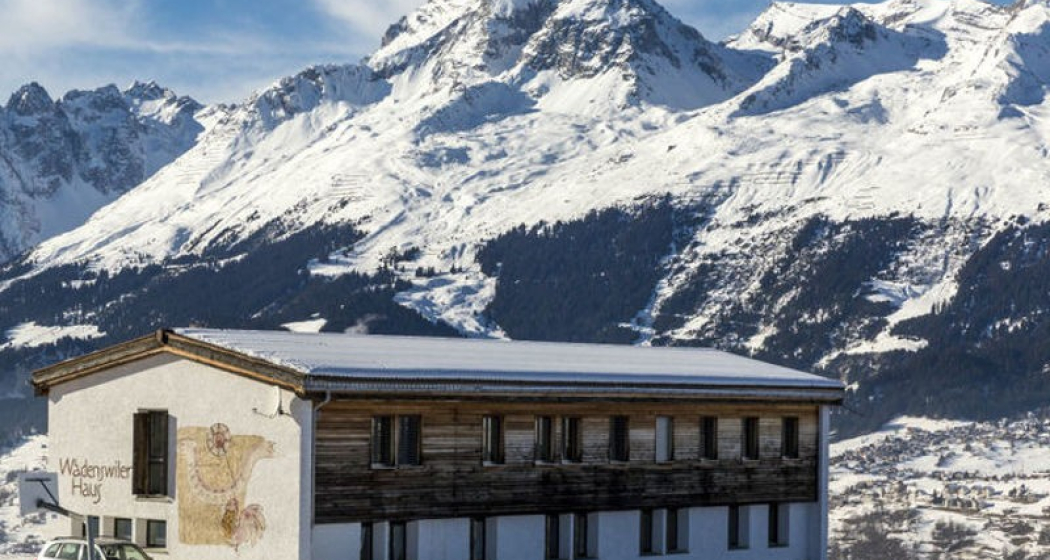 Wädenswilerhaus, Obersaxen-Miraniga - Ansicht Winter