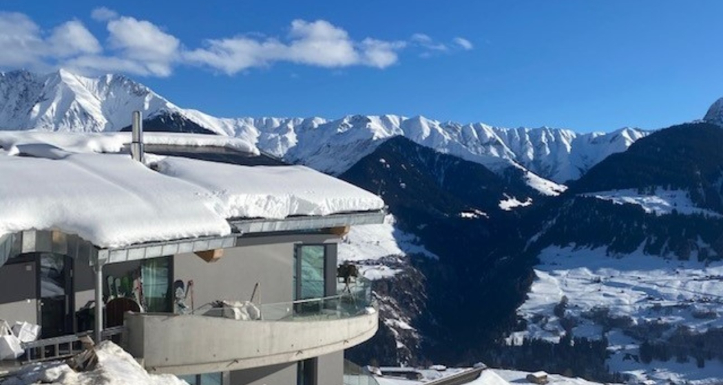 Ferienwohnung Schwalbennest - Ansicht Winter