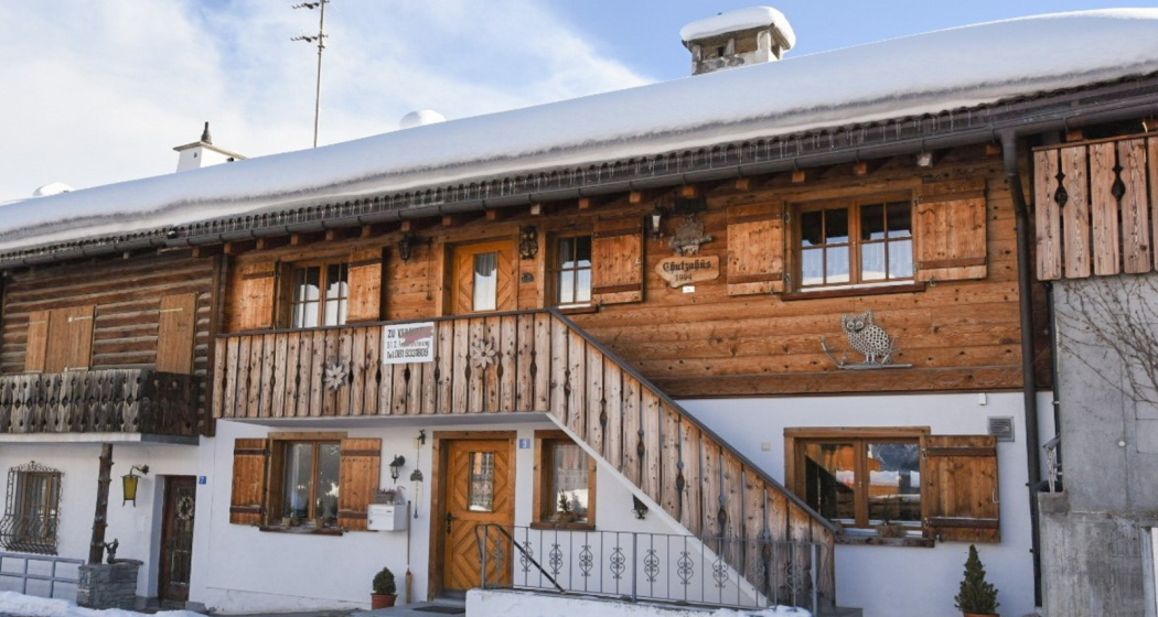 Ferienwohnung Chützehüs - Ansicht Winter