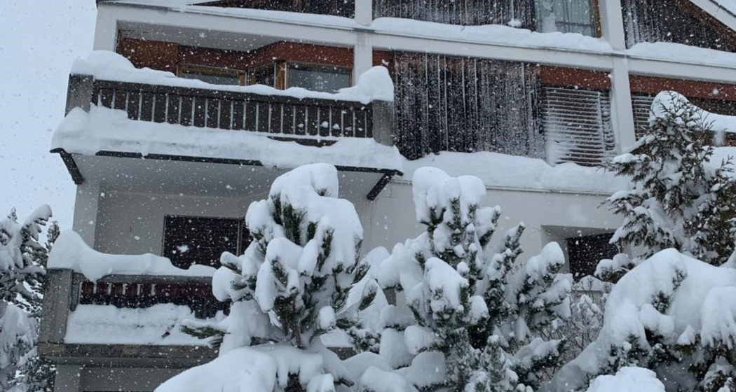 Ferienwohnung Collina Dado Lindig - Ansicht Winter