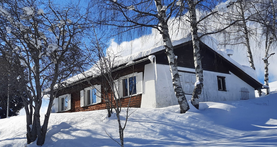 Ferienhaus La Collina - Ansicht Winter Ferienhaus La Collina - Ansicht Winter