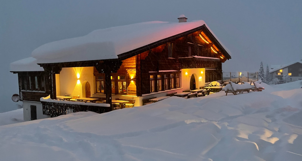 Ferienwohnung Restaurant Valata - Ansicht Winter Ferienwohnung Restaurant Valata - Ansicht Winter