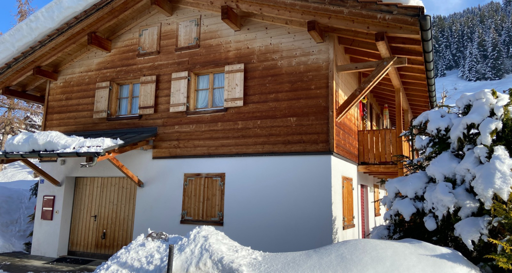 Ferienwohnung Chalet 63 - Ansicht Winter