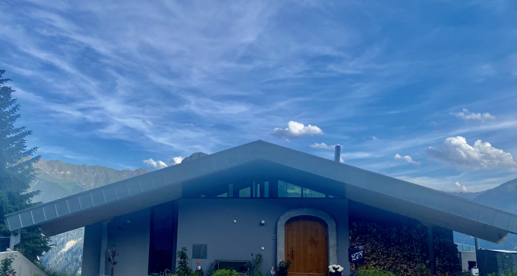 Ferienwohnung Schwalbennest - Ansicht Sommer