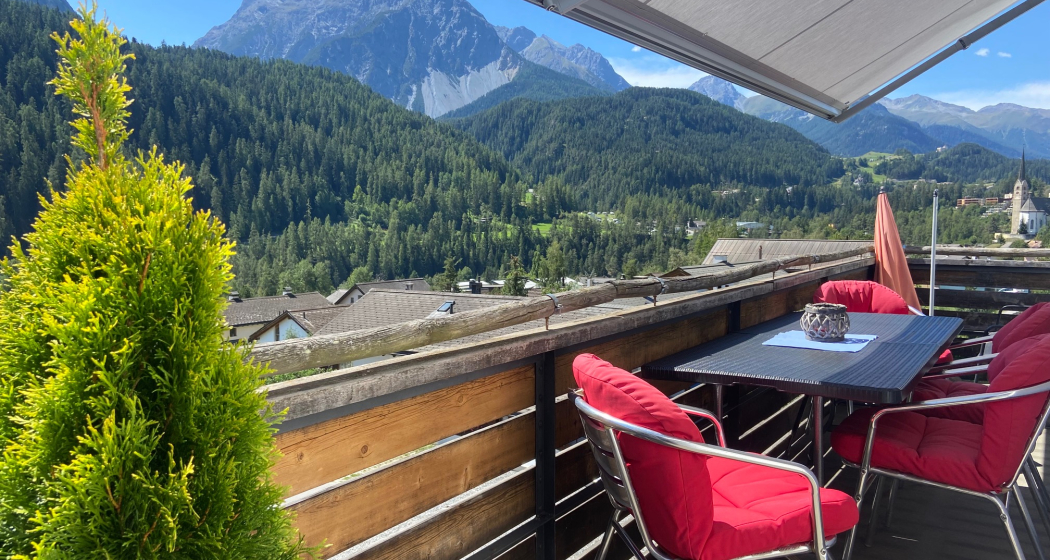 Blick vom Balkon Blick vom Balkon