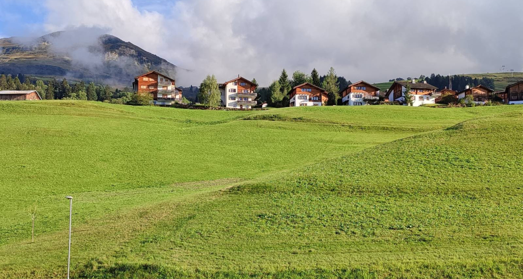 Ferienwohnung Anemone Fahe - Aussicht Sommer