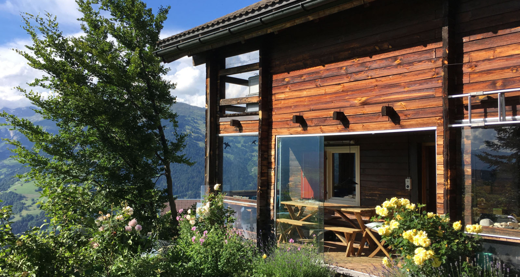 Ferienhaus Huber - Terrasse