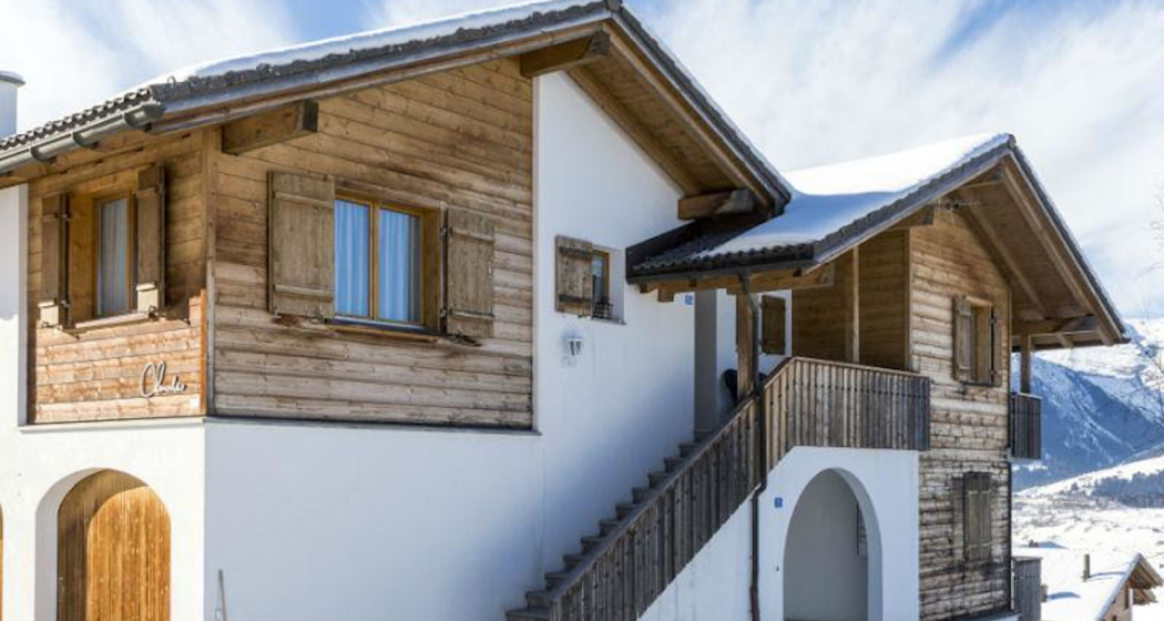 Chumahüs, Miraniga - Ansicht Winter