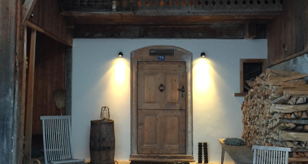 Eingang Casa Grischina