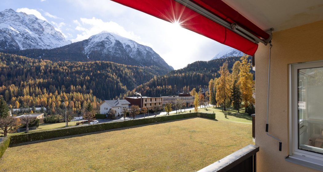 Panoramablick Unterengadiner Bergwelt