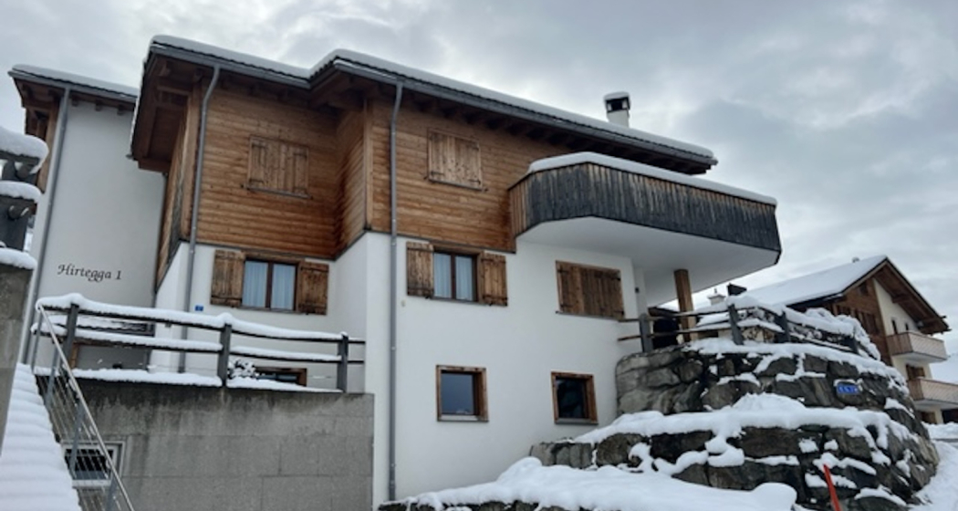 Ferienwohnung Hirtegga - Ansicht Winter