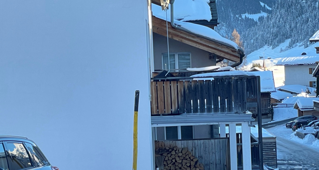 Maisonette Ferienwohnung Fretli - Ansicht Winter