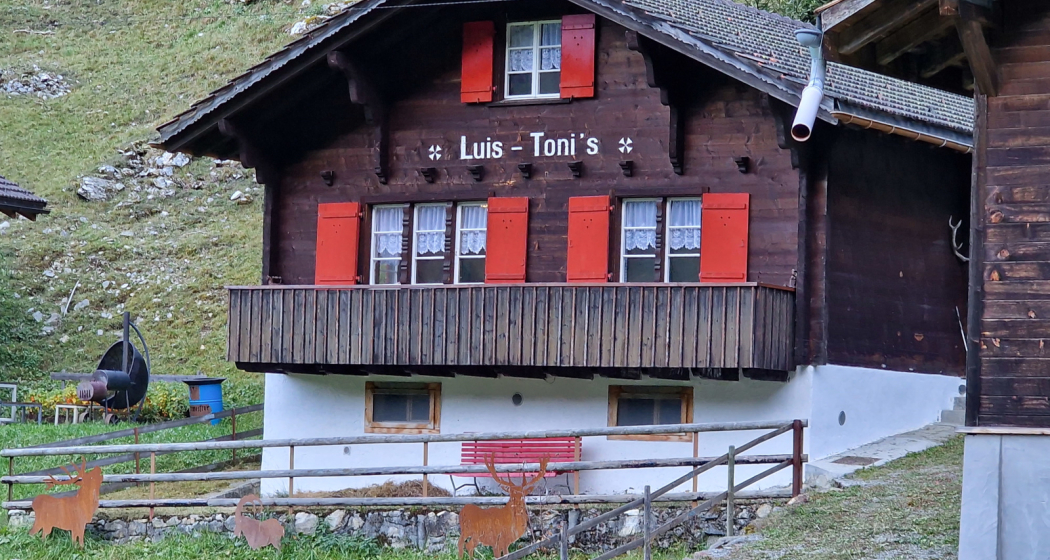 Berghaus Luis-Toni's, Aussenansicht