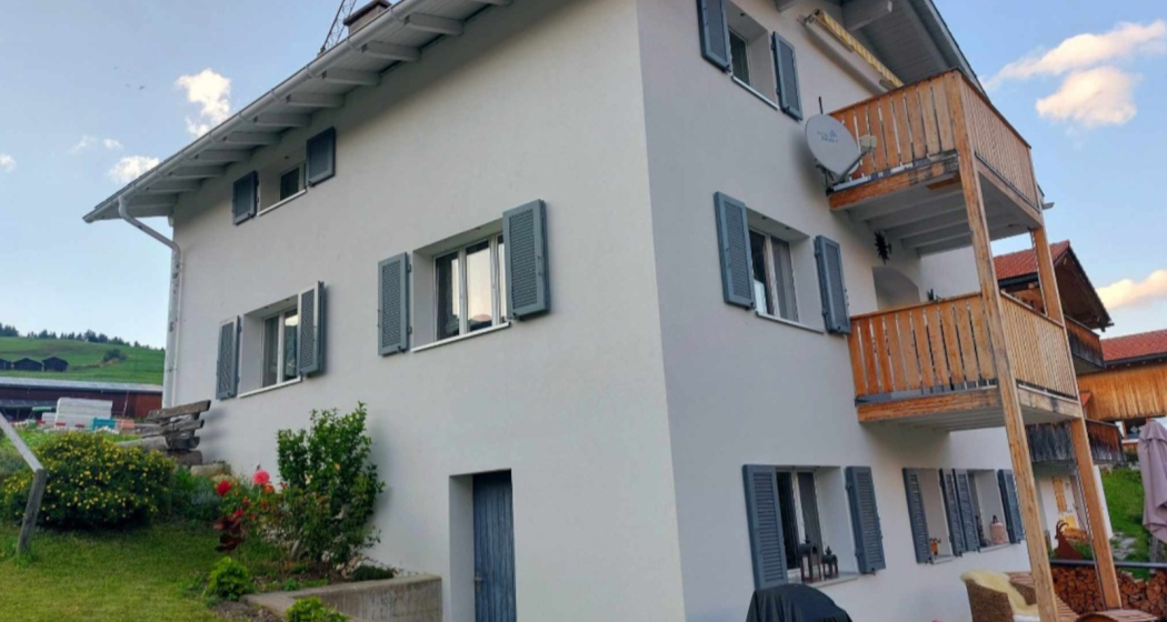 Ferienwohnung Bergblick Vigela - Ansicht Sommer