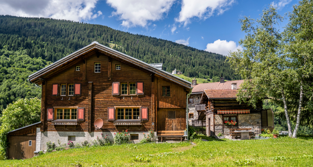 Ferienhaus Bundi Surin - Ansicht Sommer
