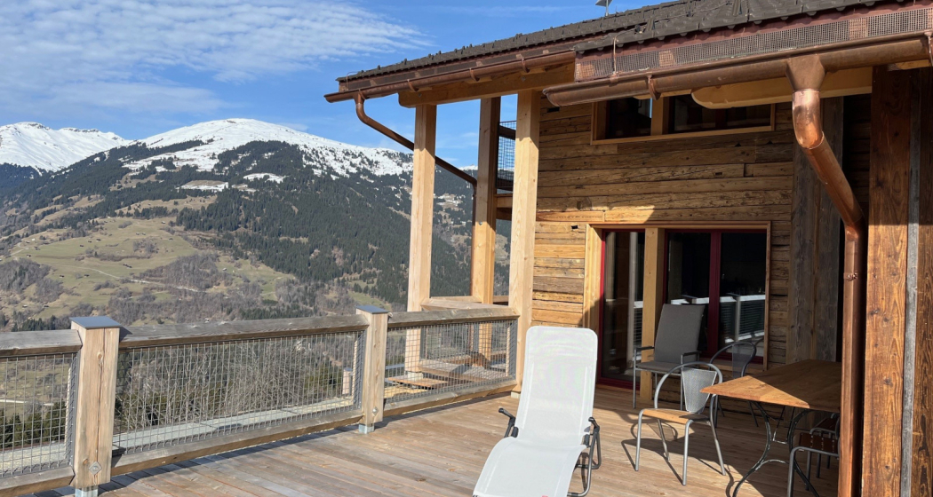 Ferienhaus Regan - Aussicht Sommer Ferienhaus Regan - Aussicht Sommer