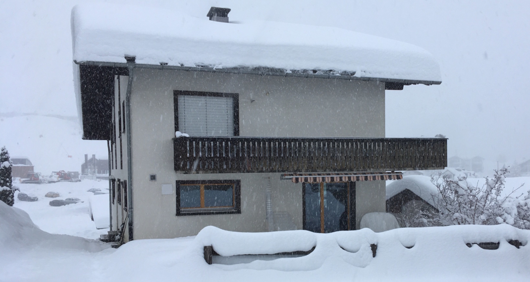 Ferienwohnung Sumsiaras - Ansicht Winter