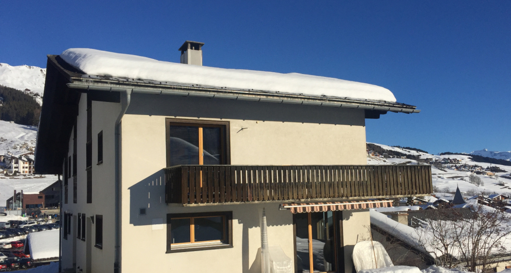 Ferienwohnung Sumsiaras - Ansicht Winter