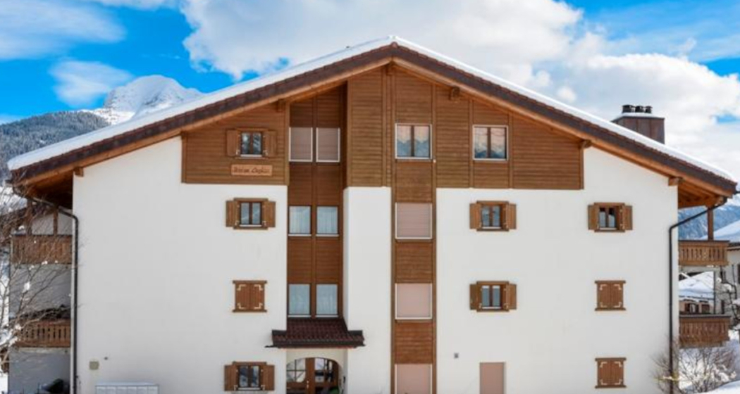 Ferienwohnung Davos Caplan Leemann - Ansicht Winter