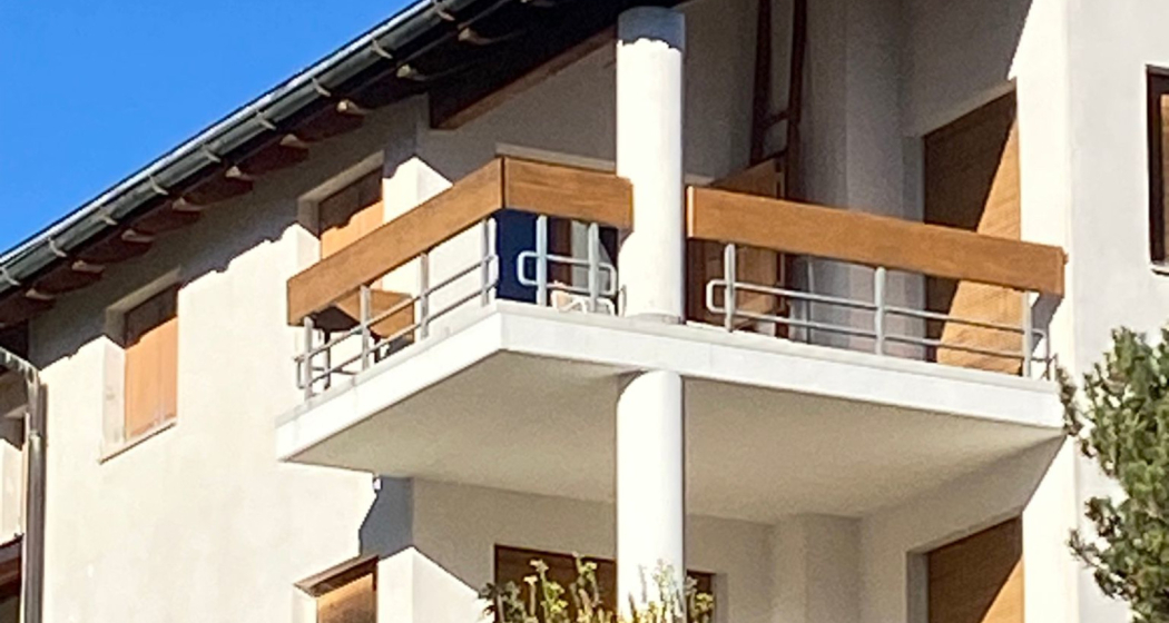 Ferienwohnung Sur Mulins Barbacsy - Ansicht Sommer